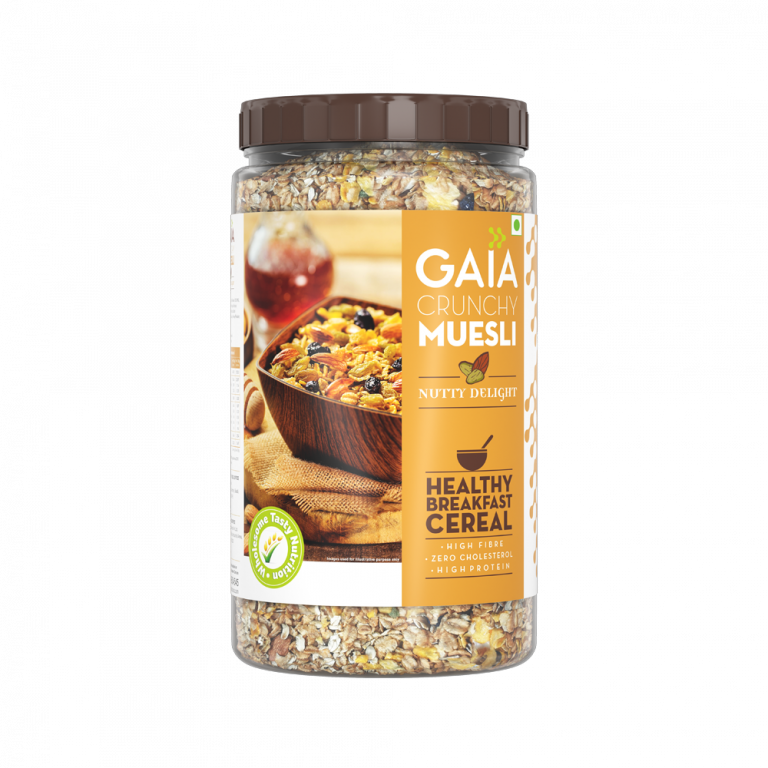 Gaia Crunchy Strawberry Muesli Breakfast Cereals GaiaGoodHealth🌍
