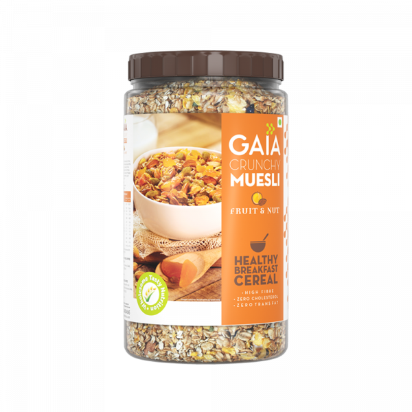 Gaia Crunchy Real Fruit Muesli Breakfast Cereals GaiaGoodHealth 🌍