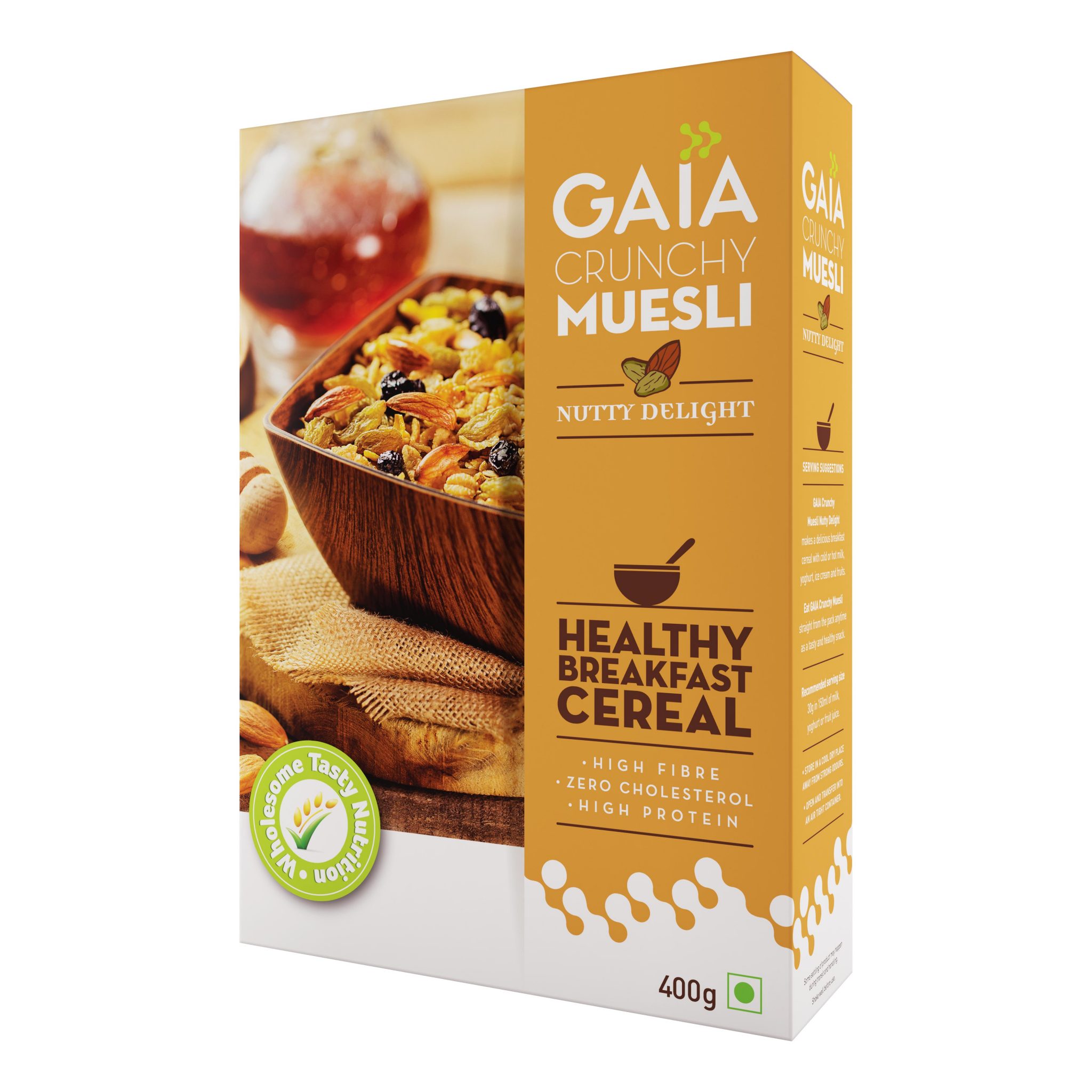 Muesli Nutty Delight Breakfast Cereals GaiaGoodHealth🌍